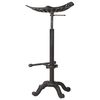 vidaXL Bar Stool Black Cast Iron