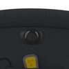 vidaXL Electric Massage Recliner Chair Black Real Leather