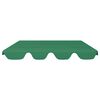 vidaXL Replacement Canopy for Garden Swing Green 188/168x145/110 cm