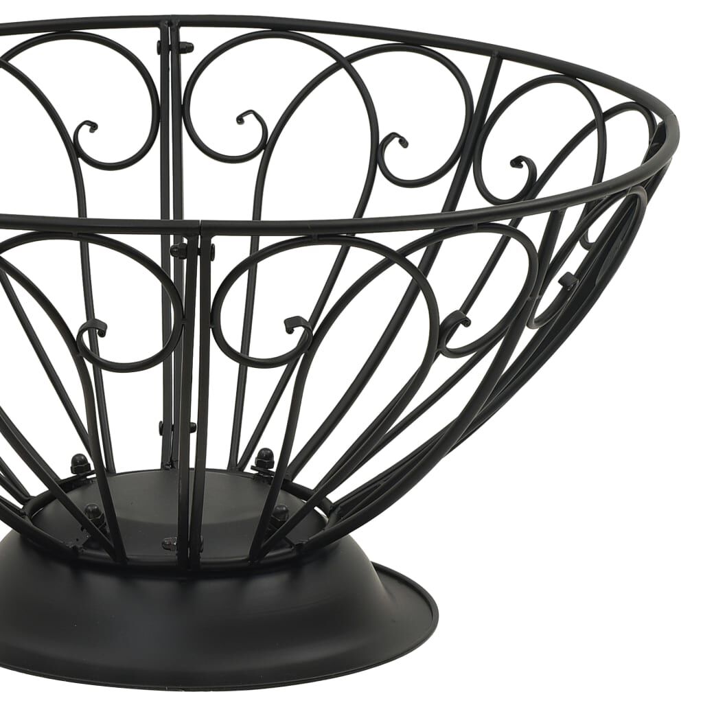 vidaXL Fire Pit with Poker 75 cm XXL Steel