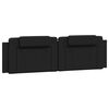 vidaXL Headboard Cushion "Viana" Black 183 cm Faux Leather