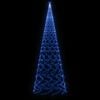 vidaXL Christmas Tree with Spike Blue 3000 LEDs 800 cm
