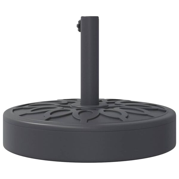 vidaXL Parasol Base for Ø38 / 48 mm Poles 25 kg Round