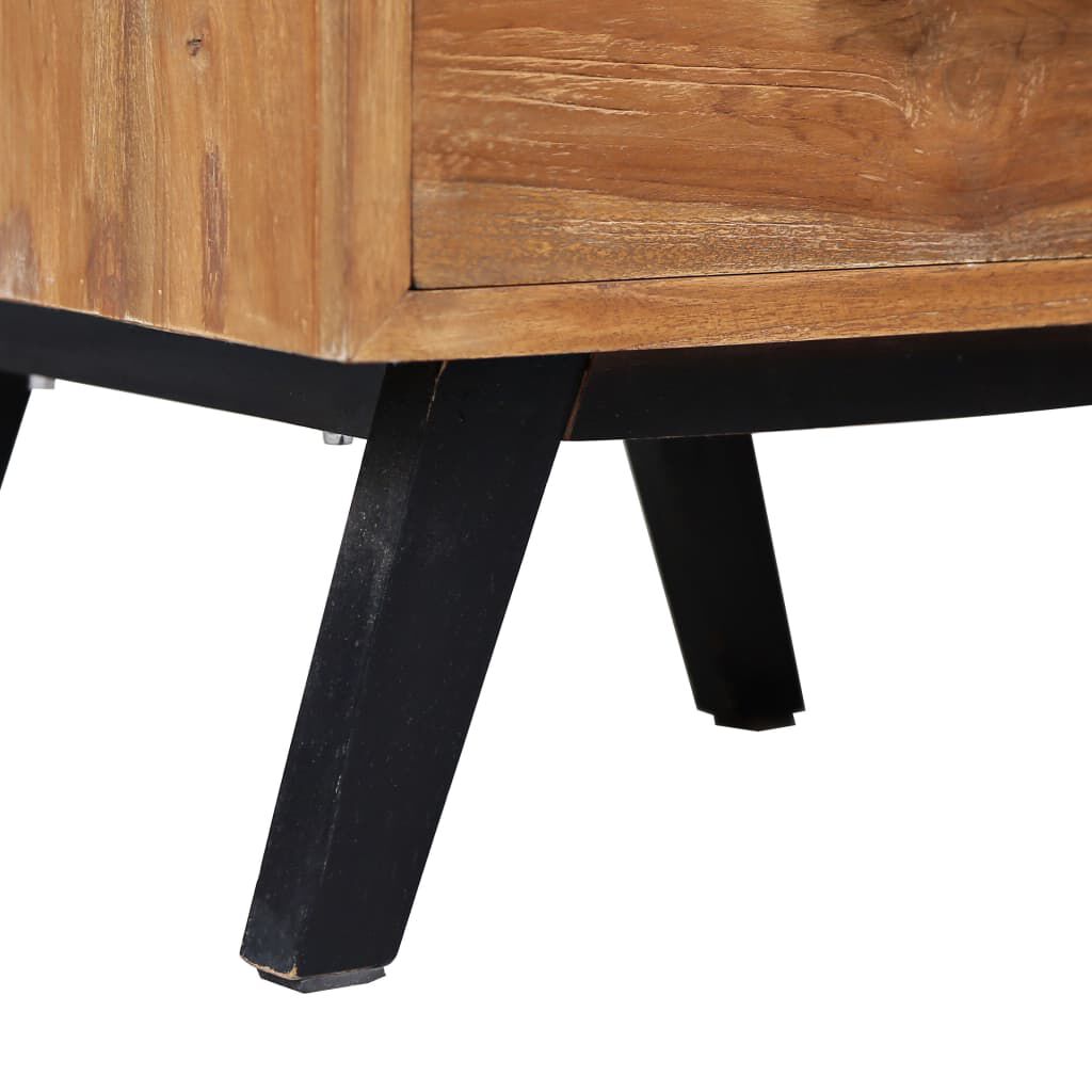 vidaXL Bedside Cabinet 40x35x55 cm Solid Teak