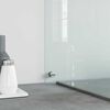 vidaXL Kitchen Backsplash Transparent 80 x 50 cm Tempered Glass