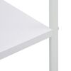vidaXL Microwave Cabinet White 60x39.6x123 cm Engineered Wood