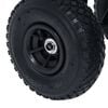 vidaXL Garden Hand Trolley Black 350 kg