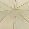 vidaXL Beach Parasol Sand Yellow 240 cm