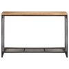 vidaXL Console Table 110x35x75 cm Solid Acacia Wood