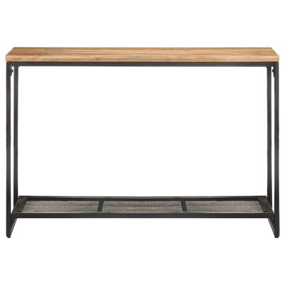 vidaXL Console Table 110x35x75 cm Solid Acacia Wood