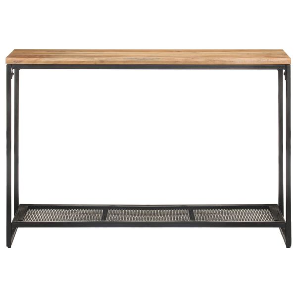 vidaXL Console Table 110x35x75 cm Solid Acacia Wood