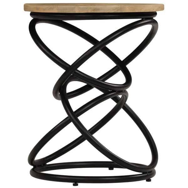 vidaXL End Table Solid Mango Wood 40x50 cm
