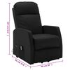 vidaXL Stand up Chair Black Faux Leather