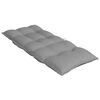 vidaXL Highback Chair Cushions 2 pcs Grey Oxford Fabric