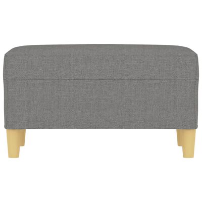 vidaXL Bench Dark Grey 70x35x41 cm Fabric