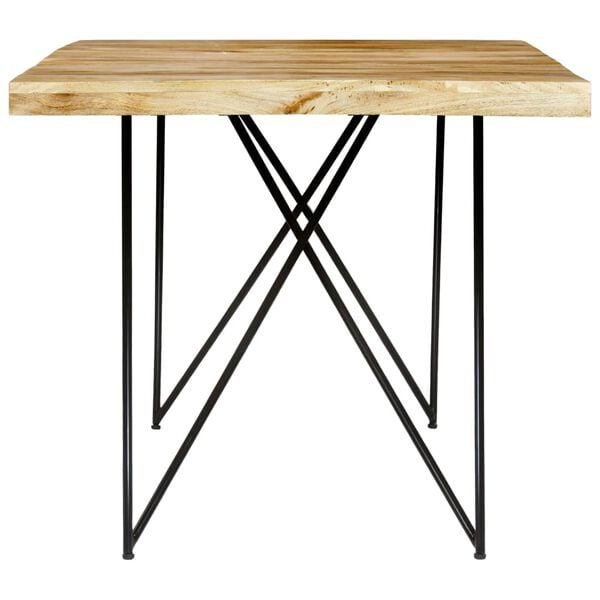 vidaXL Dining Table 180x90x76 cm Solid Mango Wood