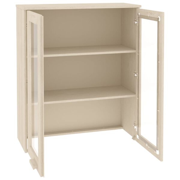 vidaXL Top for Highboard HAMAR Honey Brown 85x35x100cm Solid Wood Pine