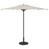 vidaXL Outdoor Umbrella Base Black 48 x 48 x 32 cm Steel, Concrete