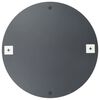 vidaXL Wall Mirrors 2 pcs 50 cm Round Glass