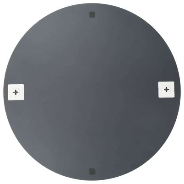 vidaXL Wall Mirrors 2 pcs 50 cm Round Glass