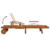vidaXL Sun Loungers 2 pcs Solid Wood Acacia