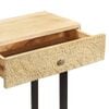 vidaXL Console Table Solid Mango Wood 102x30x79 cm