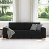 vidaXL 3-Seater Sofa Black 180 cm Fabric