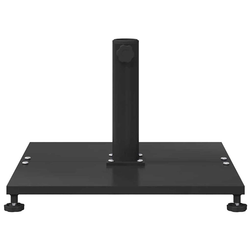 vidaXL Outdoor Umbrella Bases Black 45 x 45 x 31 cm Steel