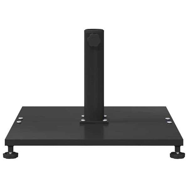 vidaXL Outdoor Umbrella Bases Black 45 x 45 x 31 cm Steel