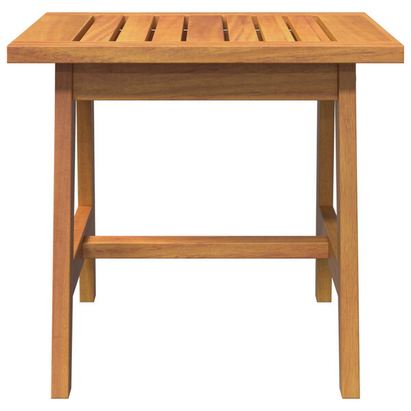 vidaXL Side Table 45x45x40 cm Solid Wood Acacia