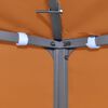 vidaXL Gazebo Cover Canopy Replacement 310 g / m² Orange 3 x 3 m