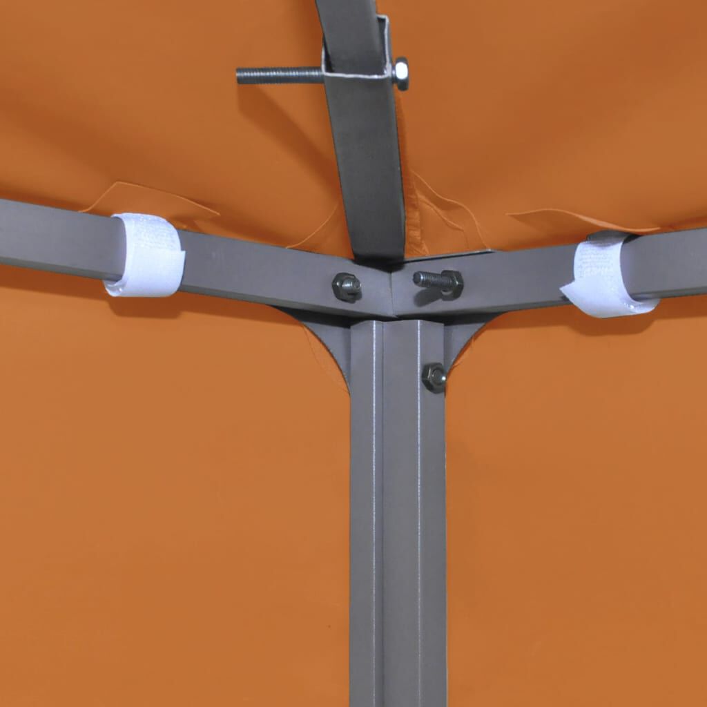 vidaXL Gazebo Cover Canopy Replacement 310 g / m² Orange 3 x 3 m