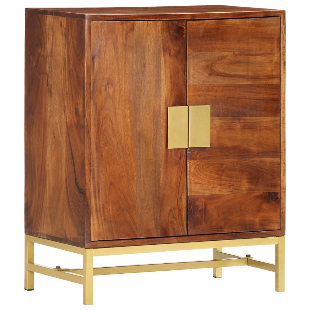 vidaXL Sideboard 60x35x75 cm Solid Acacia Wood