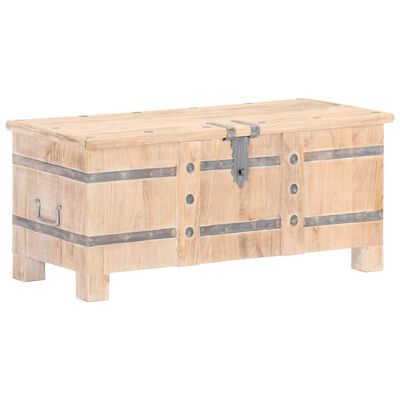 vidaXL Chest 90x40x40 cm Solid Acacia Wood