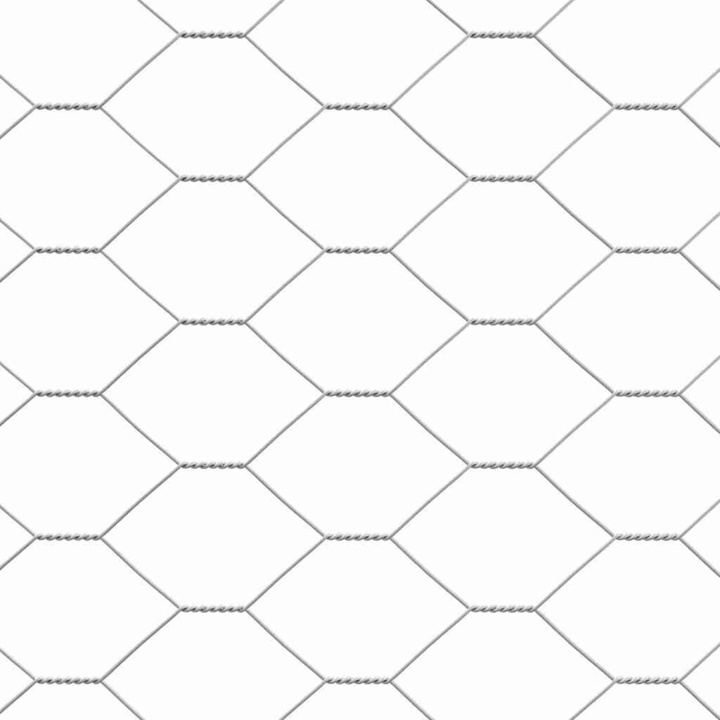 vidaXL Chicken Cage Silver 600 x 200 x 198.5 cm Galvanised steel