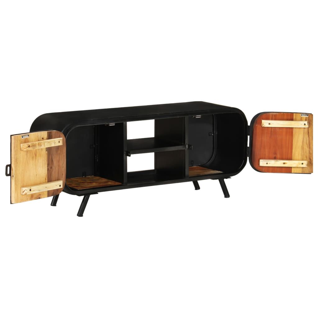 vidaXL TV Cabinet 110x30x45 cm Solid Reclaimed Wood