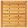 vidaXL Garden Dining Set 3 pcs Brown Solid Acacia Wood