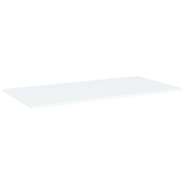 vidaXL Bookshelf Boards 8 pcs White 80x30x1.5 cm Engineered Wood