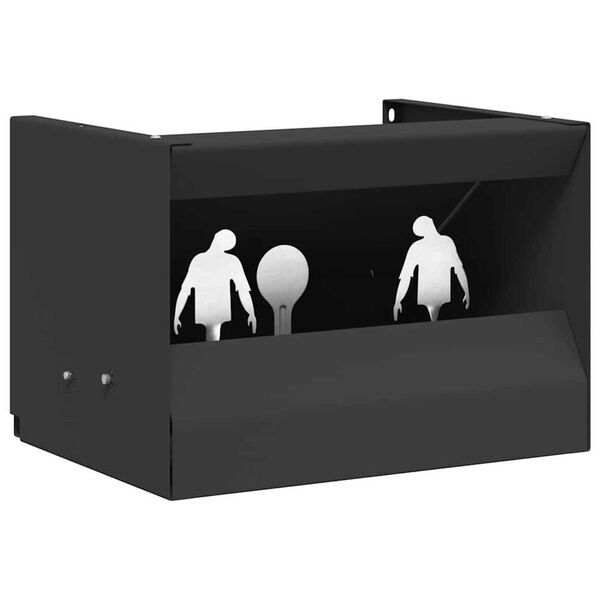 Magnetic Knockdown Pellet Catcher 4 + 1 Targets Zombie Design
