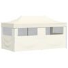 vidaXL Cream Foldable Pop-up Party Tent 3 x 6 m