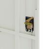 vidaXL File Cabinet Light Grey 90x40x200 cm Steel
