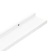 vidaXL Wall Shelves 4 pcs White 40x9x3 cm