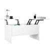 vidaXL Coffee Table White 80x50x42.5 cm Engineered Wood