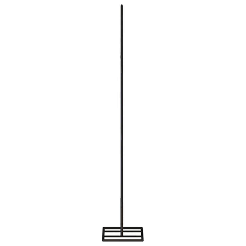 vidaXL Metal Christmas Tree for Decoration Black 60 cm