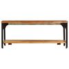 vidaXL Coffee Table with Shelf 100x60x35 cm Solid Reclaimed Wood