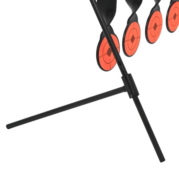 vidaXL Auto Reset Rotating Shooting Target with 8 + 1 Targets