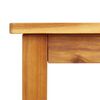 vidaXL Garden Dining Table 180x90x75 cm Solid Wood Acacia