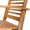 Garden Sofa Set 4 pcs Natural Solid teak wood
