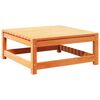 vidaXL 7 Piece Garden Sofa Set Wax Brown Solid Wood Pine