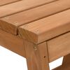 vidaXL Foldable Step Stool Solid Firwood